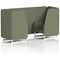Brixworth 2 Seater Booth, White Legs, Main Line Flax Fabric, Monument Panels And Sofa
