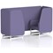 Brixworth 2 Seater Booth, White Legs, Synergy Fabric, Order Panels And Sofa Brixworth 2 Seater Booth, White Legs, Synergy Fabric, Order Panels And Sofa