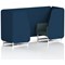 Brixworth 2 Seater Booth, White Legs, X2 Fabric, Calculus Panels And Polygon Sofa