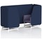 Brixworth 2 Seater Booth, White Legs, Synergy Fabric, Alike Panels And Order Sofa