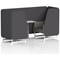 Brixworth 2 Seater Booth with Table, White Legs, White/Silver Table, X2 Fabric, Arithmetic Panels And Number Sofa
