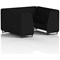 Brixworth 6 Seater Booth, Black Legs, X2 Fabric, Diameter Panels And Sofa