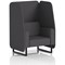 Brixworth 1 Seater Open Booth, Black Legs, X2 Fabric, Arithmetic Panels And Sofa