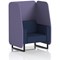 Brixworth 1 Seater Open Booth, Black Legs, Synergy Fabric, Order Panels And Alike Sofa