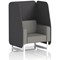 Brixworth 1 Seater Open Booth, White Legs, X2 Fabric, Arithmetic Panels And Number Sofa