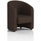 Lamport Armchair, With Black Feet, In Synergy Fabric, Wed