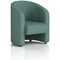 Lamport Armchair, With Black Feet, In Sumi Fabric, Handa