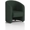 Lamport Armchair, With Black Feet, In Yoredale Fabric, Ingleton