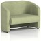 Lamport 2 Seater Sofa, With Black Feet, In Rivet Fabric, Burnish
