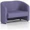 Lamport 2 Seater Sofa, With Black Feet, In Synergy Fabric, Order