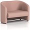 Lamport 2 Seater Sofa, With Black Feet, In Yoredale Fabric, Kidstone