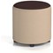 Harlestone Small Round Stool, In Synergy Fabric, Affix Body Wed Top