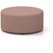 Harlestone Large Round Stool, In Yoredale Fabric, Kidstone Body And Top