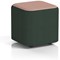 Harlestone Small Square Stool, In Yoredale Fabric, Ingleton Body Kidstone Top