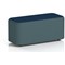 Harlestone Small Rectangular Stool, In X2 Fabric, Polygon Body Calculus Top