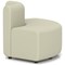 Mawsley Modular Seating 90 Degree Outer Curve Low Back Unit, Era - Futurist