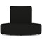 Mawsley Modular Seating 90 Degree Outer Curve High Back Unit, Era - Forward