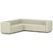 Mawsley Modular Seating Set L-Shaped Corner Sofa, 7 Seater, With Arms, Era - Futurist