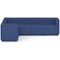 Mawsley Modular Seating Set L-Shaped Corner Sofa, 7 Seater, With Arms, Era - Perennial