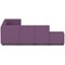 Mawsley Modular Seating Set L-Shaped Corner Sofa, 7 Seater, With Left Arms, Era - Prime