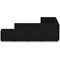 Mawsley Modular Seating Set L-Shaped Corner Sofa, 7 Seater, With Right Arms, Era - Forward
