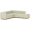 Mawsley Modular Seating Set L-Shaped Corner Sofa, 7 Seater, With Right Arms, Era - Futurist