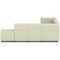 Mawsley Modular Seating Set L-Shaped Corner Sofa, 7 Seater, With Right Arms, Era - Futurist