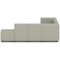 Mawsley Modular Seating Set L-Shaped Corner Sofa, 7 Seater, With Right Arms, Era - Generation