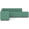Mawsley Modular Seating Set L-Shaped Corner Sofa, 7 Seater, With Right Arms, Era - Rest