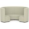 Mawsley Modular Seating Set Circular Sofa, High Back, Era - Futurist