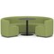 Mawsley Modular Seating Set Circular Sofa, Low Back, With Black Table, Era - Endurance
