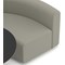 Mawsley Modular Seating Set Circular Sofa, Low Back, With Black Table, Era - Generation