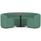 Mawsley Modular Seating Set Circular Sofa, Low Back, With Black Table, Era - Rest