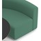 Mawsley Modular Seating Set Circular Sofa, Low Back, With Black Table, Era - Rest