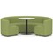 Mawsley Modular Seating Set Circular Sofa, Low Back, With White Table, Era - Endurance