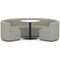 Mawsley Modular Seating Set Circular Sofa, Low Back, With White Table, Era - Generation
