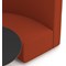 Mawsley Modular Seating Set Circular Sofa, High Back, With Black Table, Era - Experience