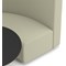 Mawsley Modular Seating Set Circular Sofa, High Back, With Black Table, Era - Futurist