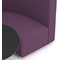 Mawsley Modular Seating Set Circular Sofa, High Back, With Black Table, Era - Prime