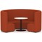 Mawsley Modular Seating Set Circular Sofa, High Back, With White Table, Era - Experience
