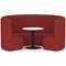 Mawsley Modular Seating Set Circular Sofa, High Back, With White Table, Era - Extent