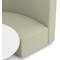 Mawsley Modular Seating Set Circular Sofa, High Back, With White Table, Era - Futurist