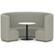 Mawsley Modular Seating Set Circular Sofa, High Back, With White Table, Era - Generation