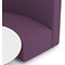 Mawsley Modular Seating Set Circular Sofa, High Back, With White Table, Era - Prime