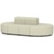 Mawsley Modular Seating Set Capsule Island, Low Back, 8 Seater, Era - Futurist