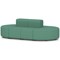 Mawsley Modular Seating Set Capsule Island, Low Back, 8 Seater, Era - Rest