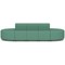 Mawsley Modular Seating Set Capsule Island, Low Back, 10 Seater, Era - Rest