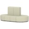 Mawsley Modular Seating Set Capsule Island, High Back, 8 Seater, Era - Futurist