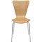 5 Star Recess Heavy Duty Chair Beech Pack of 4