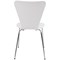 5 Star Recess Heavy Duty Chair White Pack of 4